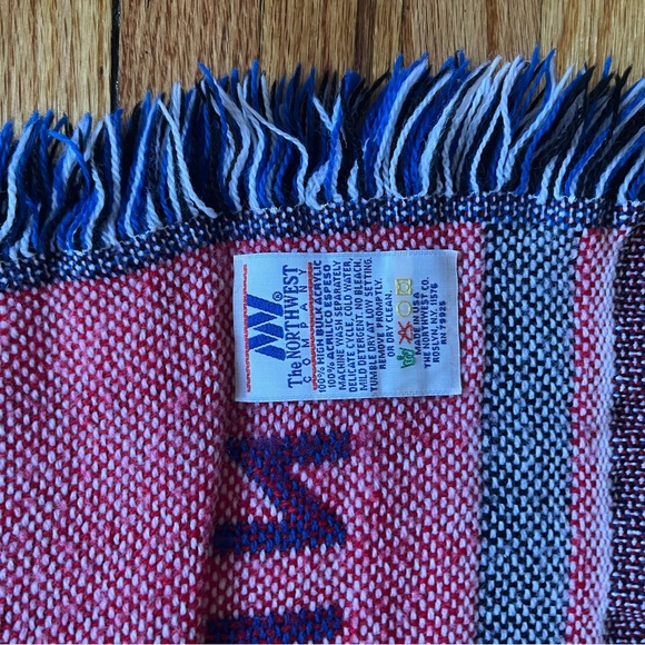 Vintage New York Rangers Throw Blanket / NHL / 90s - Picture 5 of 5